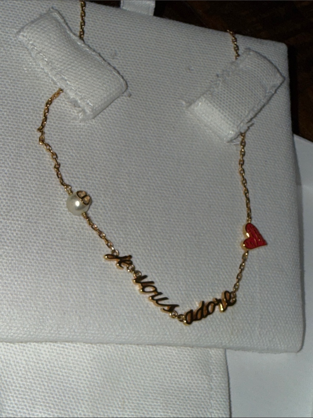 DIOR “JE VOUS ADORE” Necklace ❤️